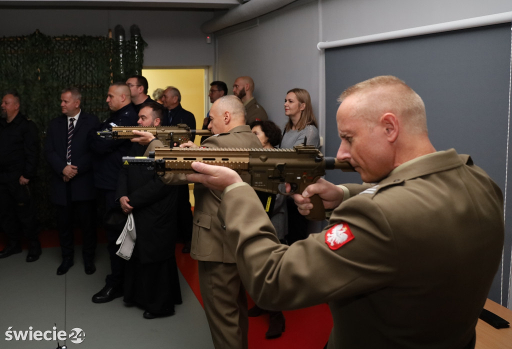 Wirtualna strzelnica w ZSP już działa