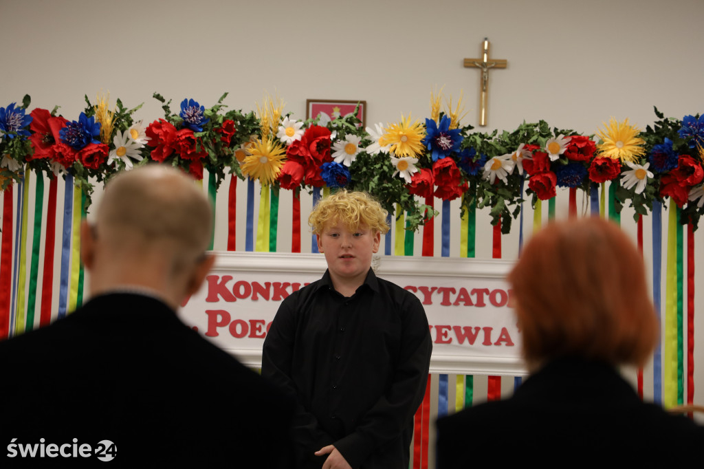Poeci z Kociewia - konkurs recytatorski