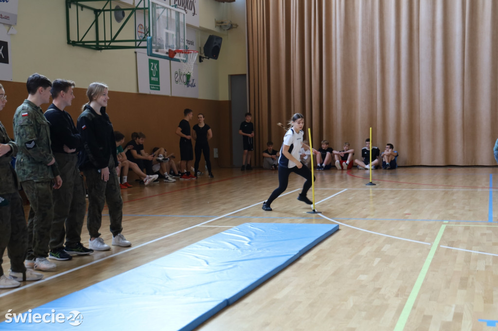 Test policjanta w Świeciu