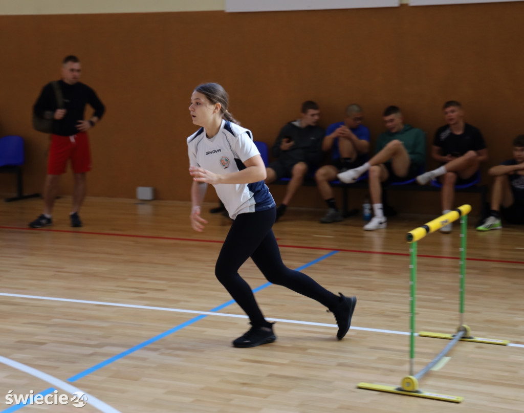 Test policjanta w Świeciu