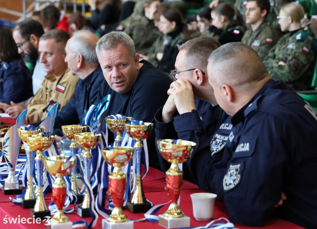 Test policjanta w Świeciu