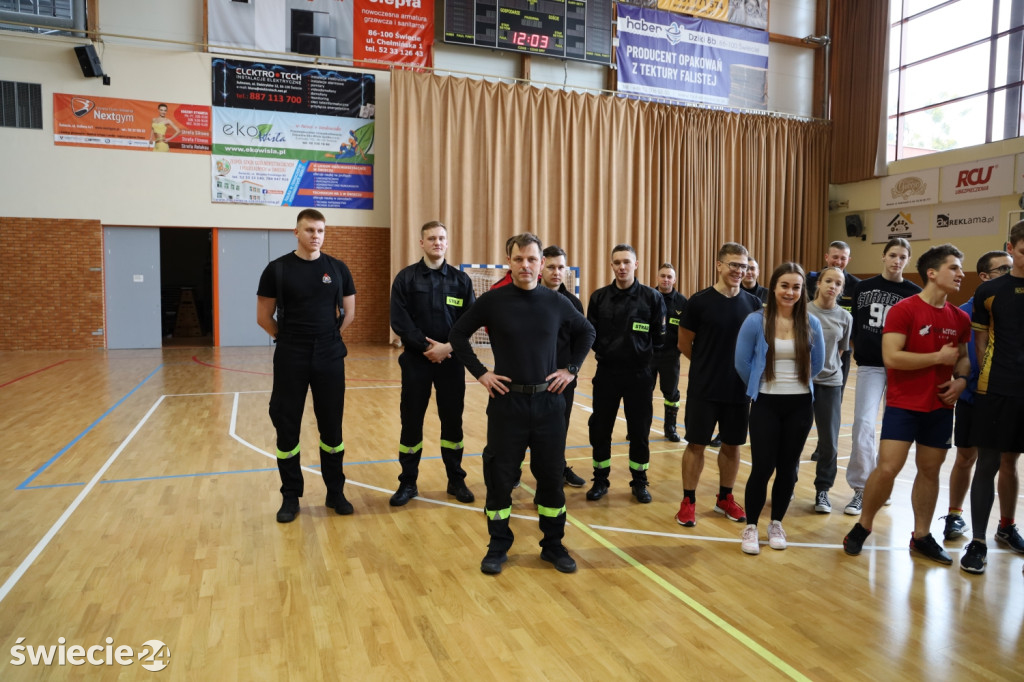 Test policjanta w Świeciu