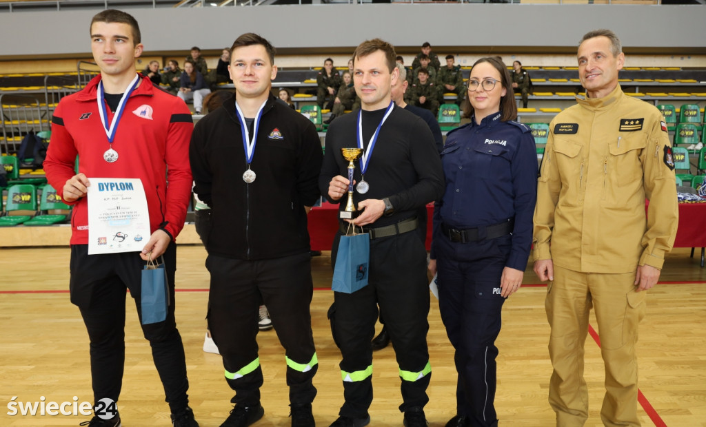 Test policjanta w Świeciu