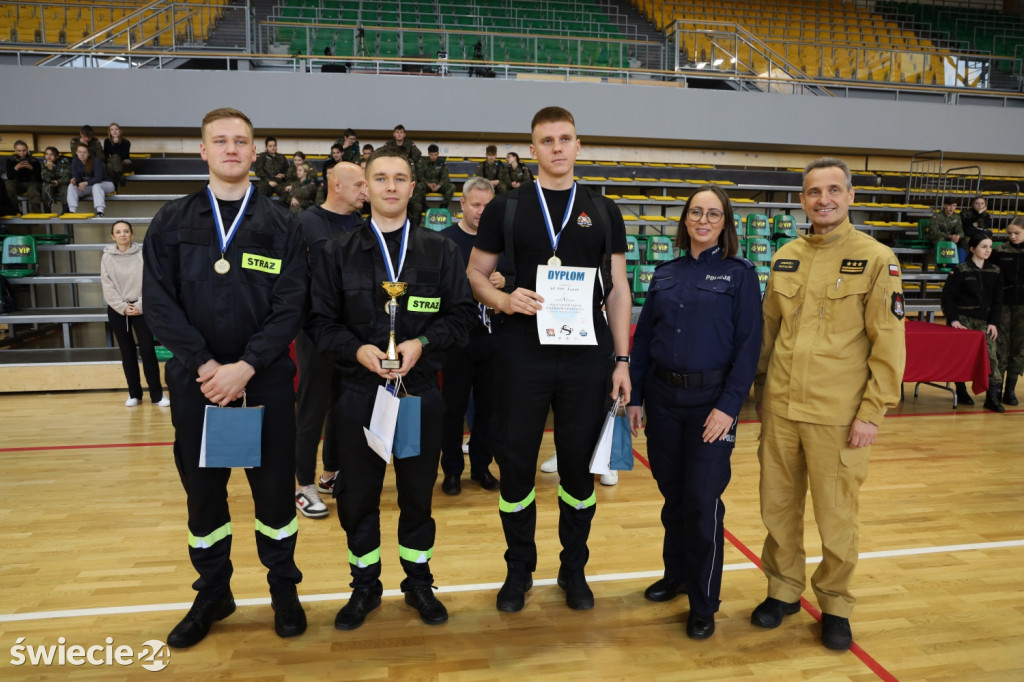 Test policjanta w Świeciu