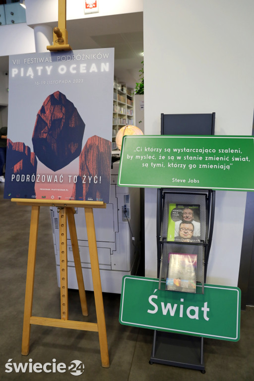 Kolorowanie mapy świata - Festiwal podróżników