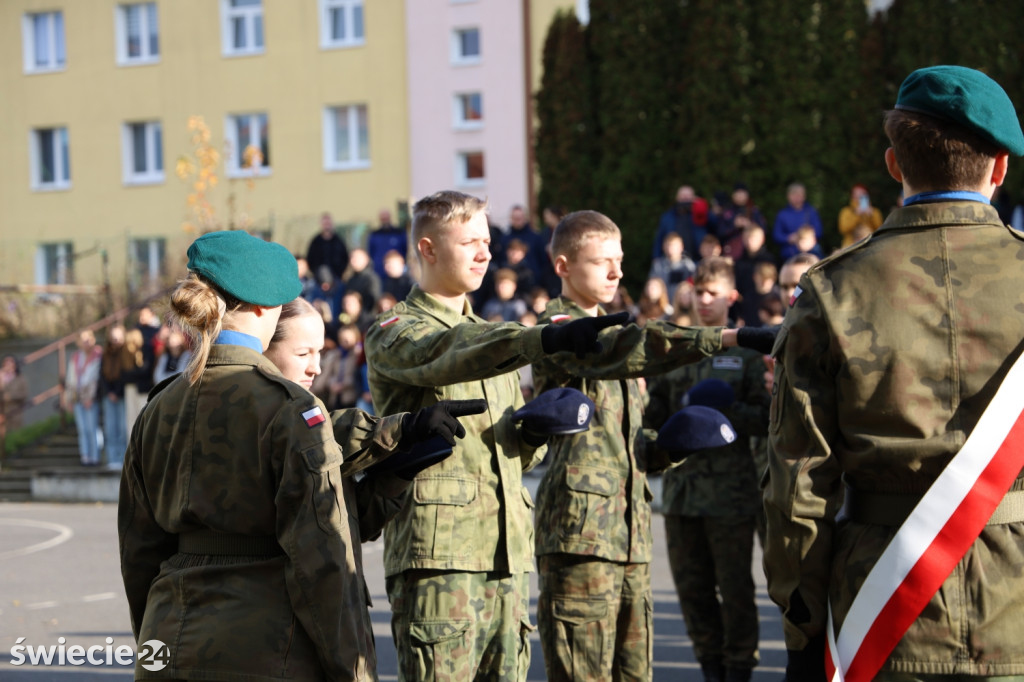 Mundurówka w ZSP w Świeciu