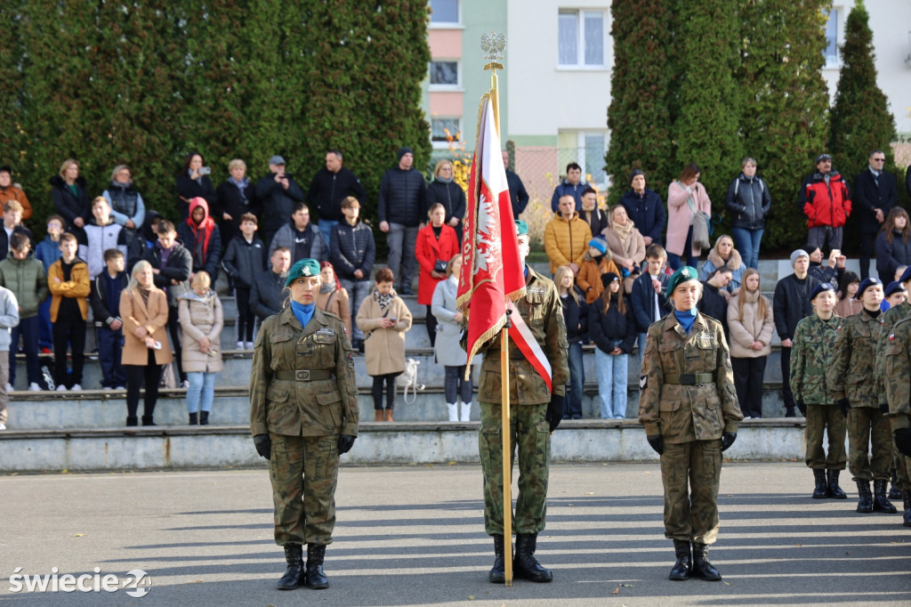 Mundurówka w ZSP w Świeciu