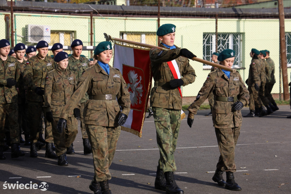 Mundurówka w ZSP w Świeciu