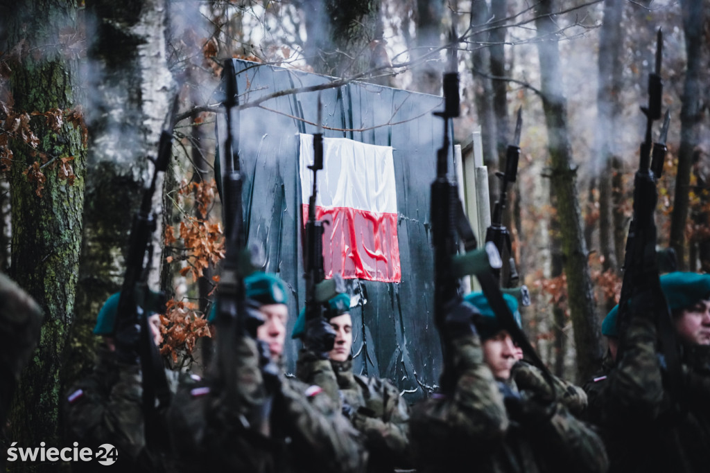 Pogrzeb szczątków żołnierzy Wojska Polskiego
