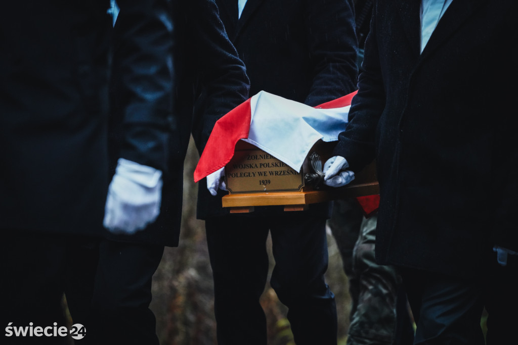 Pogrzeb szczątków żołnierzy Wojska Polskiego
