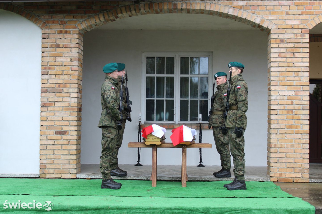 Pogrzeb szczątków żołnierzy Wojska Polskiego