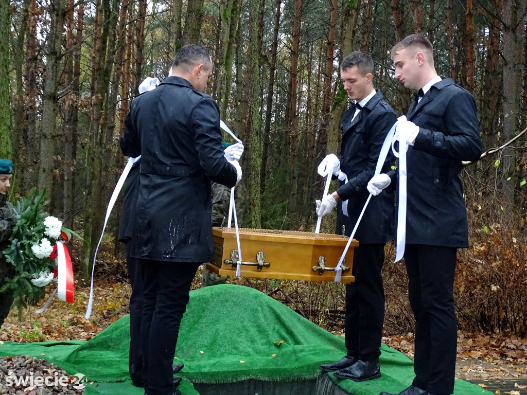Pogrzeb szczątków żołnierzy Wojska Polskiego