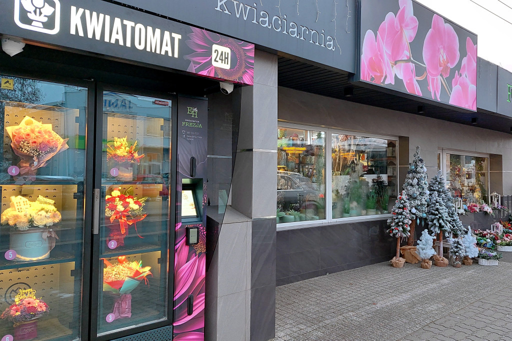 Pierwszy kwiatomat w Świeciu