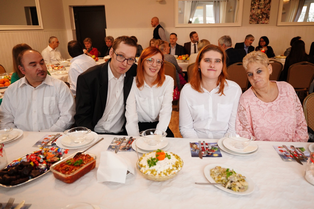 Wigilia Warsztatów Terapii Zajęciowej w Świeciu