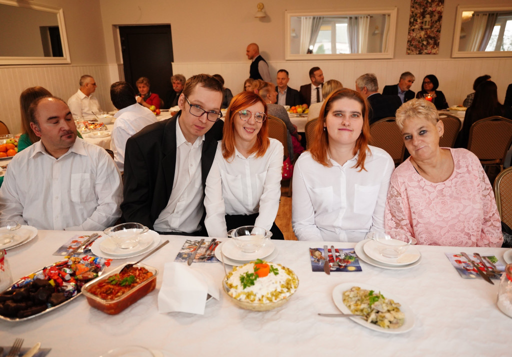 Wigilia Warsztatów Terapii Zajęciowej w Świeciu