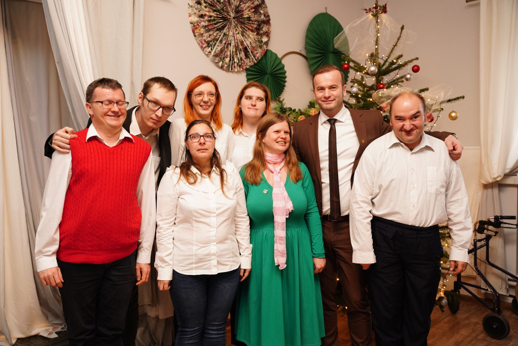 Wigilia Warsztatów Terapii Zajęciowej w Świeciu