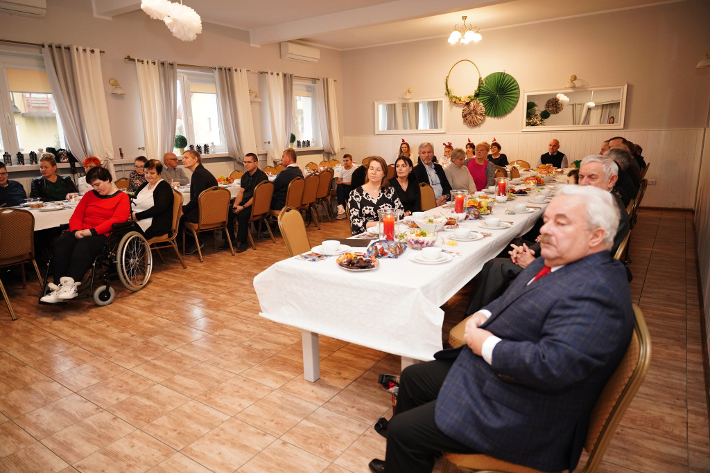 Wigilia Warsztatów Terapii Zajęciowej w Świeciu