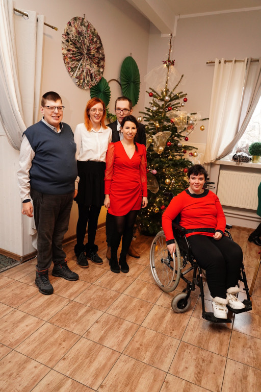 Wigilia Warsztatów Terapii Zajęciowej w Świeciu