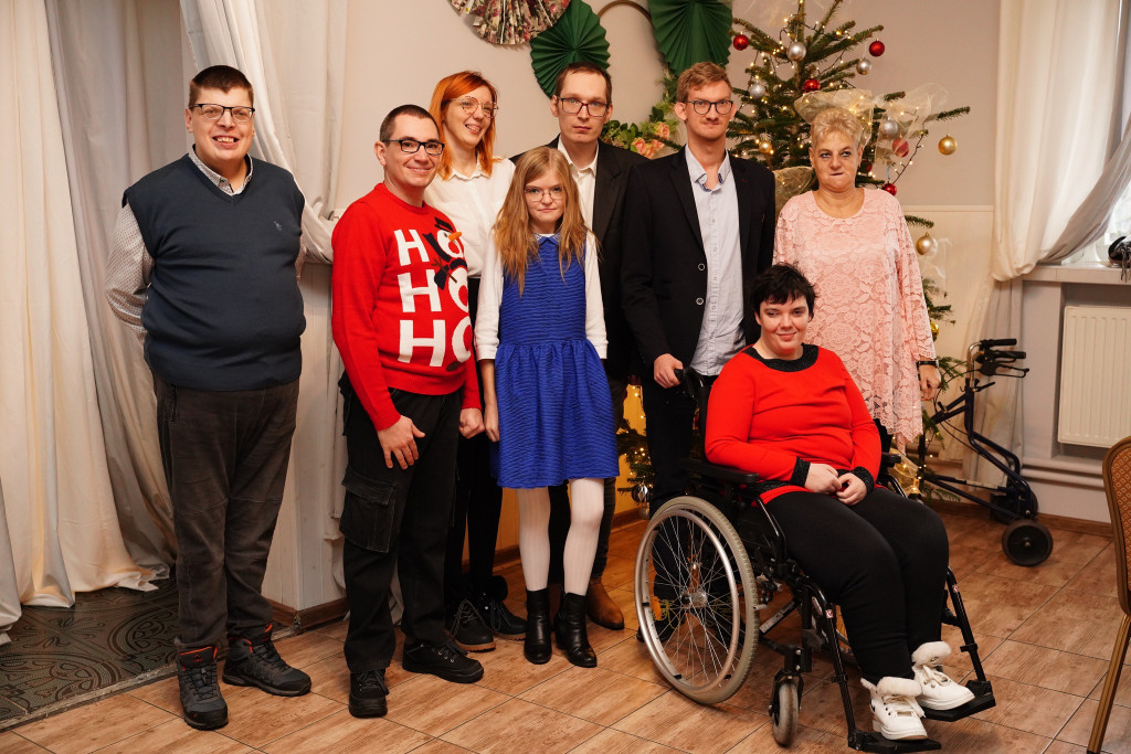 Wigilia Warsztatów Terapii Zajęciowej w Świeciu