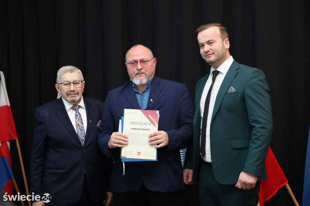 Burmistrz rozdał nagrody sportowcom