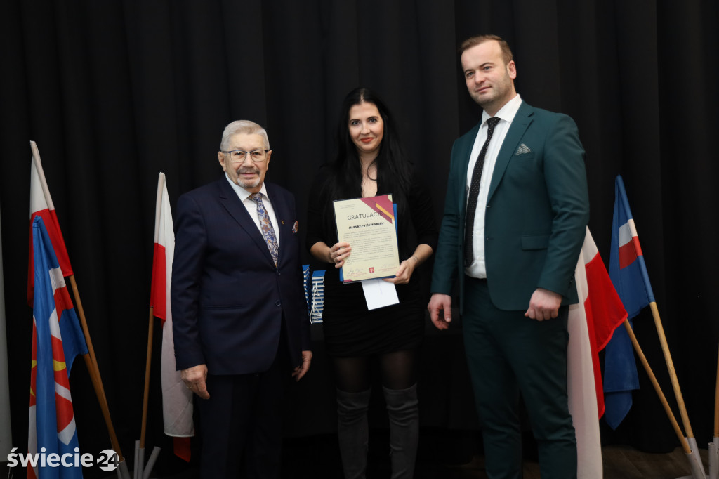Burmistrz rozdał nagrody sportowcom