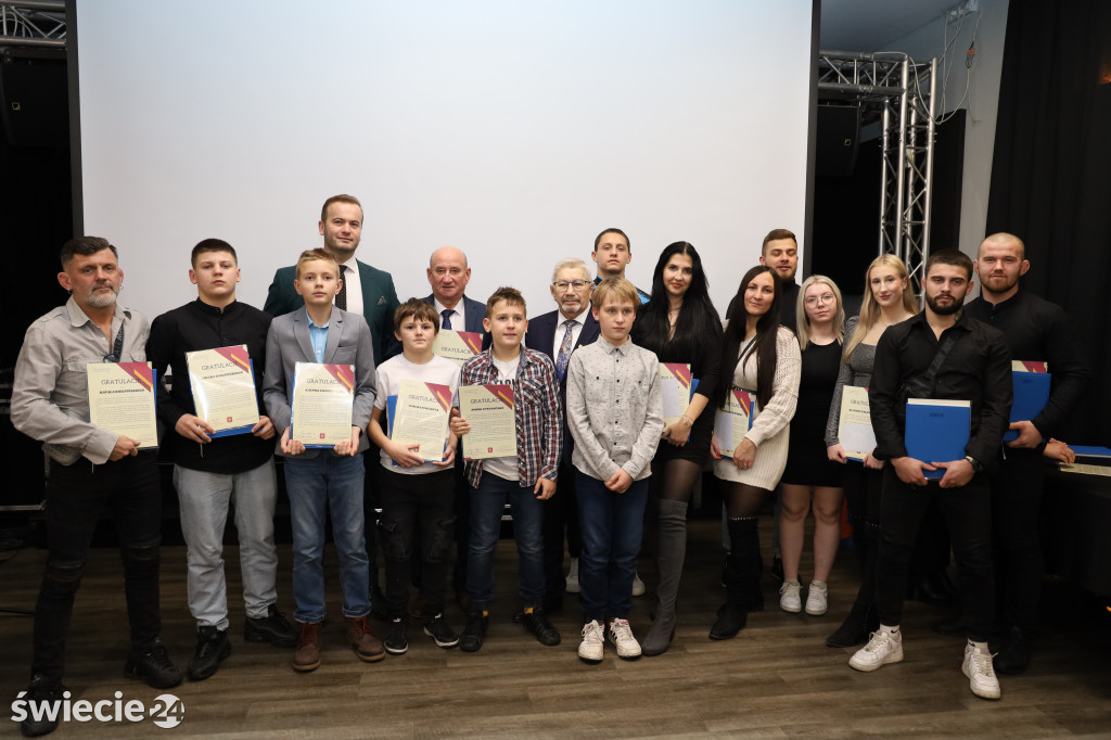 Burmistrz rozdał nagrody sportowcom