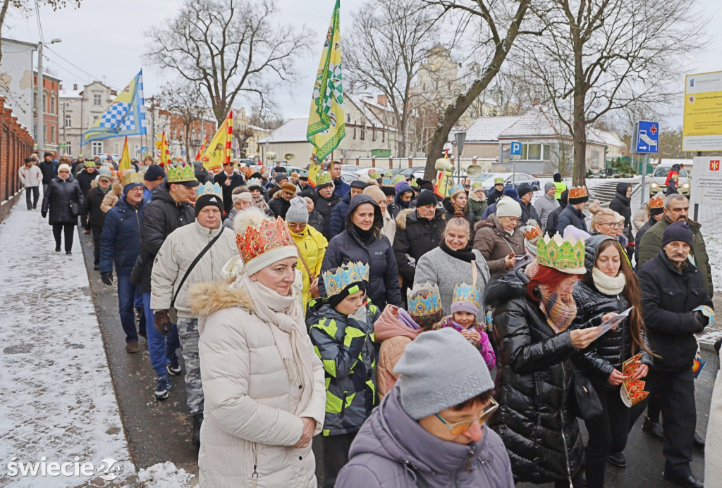 Orszak Trzech Króli w Świeciu 2024