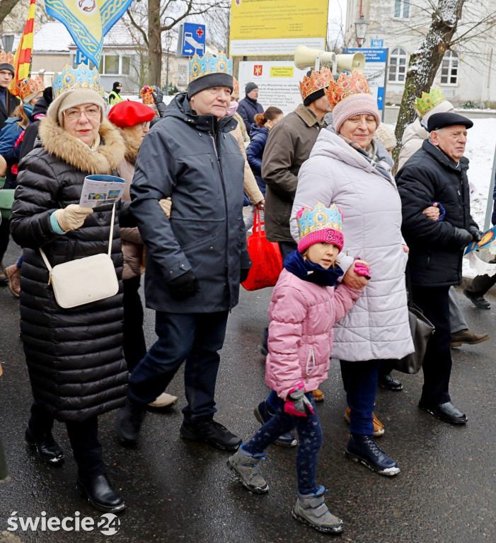 Orszak Trzech Króli w Świeciu 2024