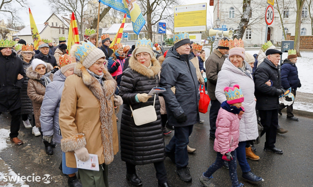 Orszak Trzech Króli w Świeciu 2024