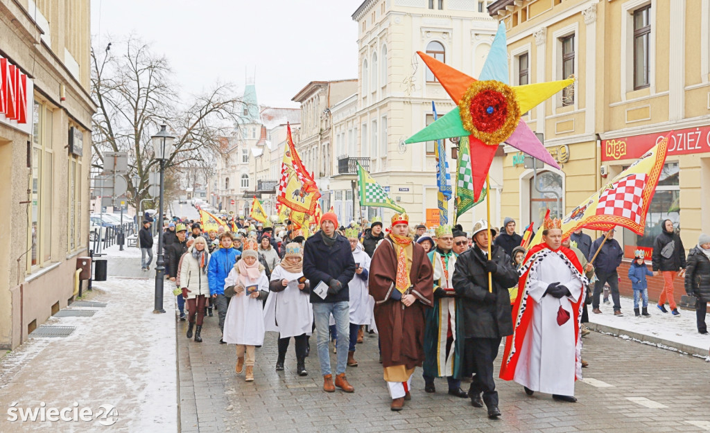 Orszak Trzech Króli w Świeciu 2024