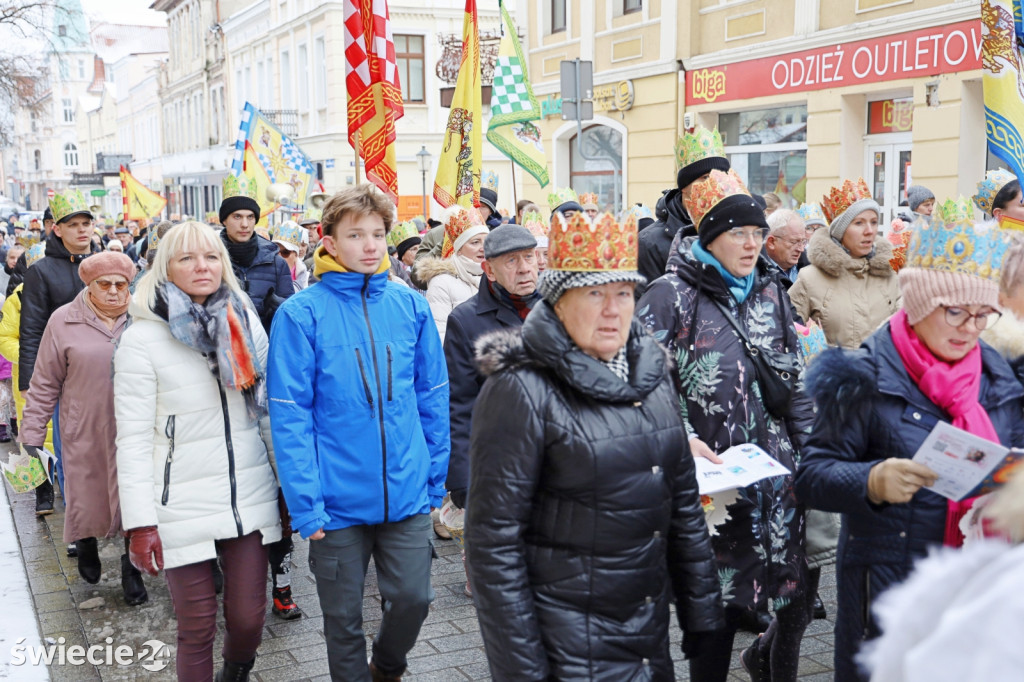 Orszak Trzech Króli w Świeciu 2024