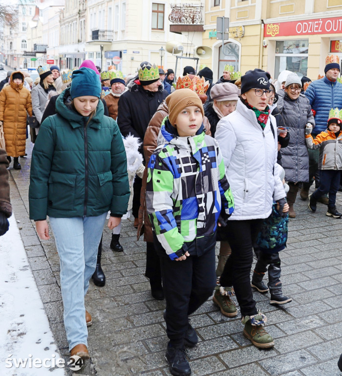 Orszak Trzech Króli w Świeciu 2024