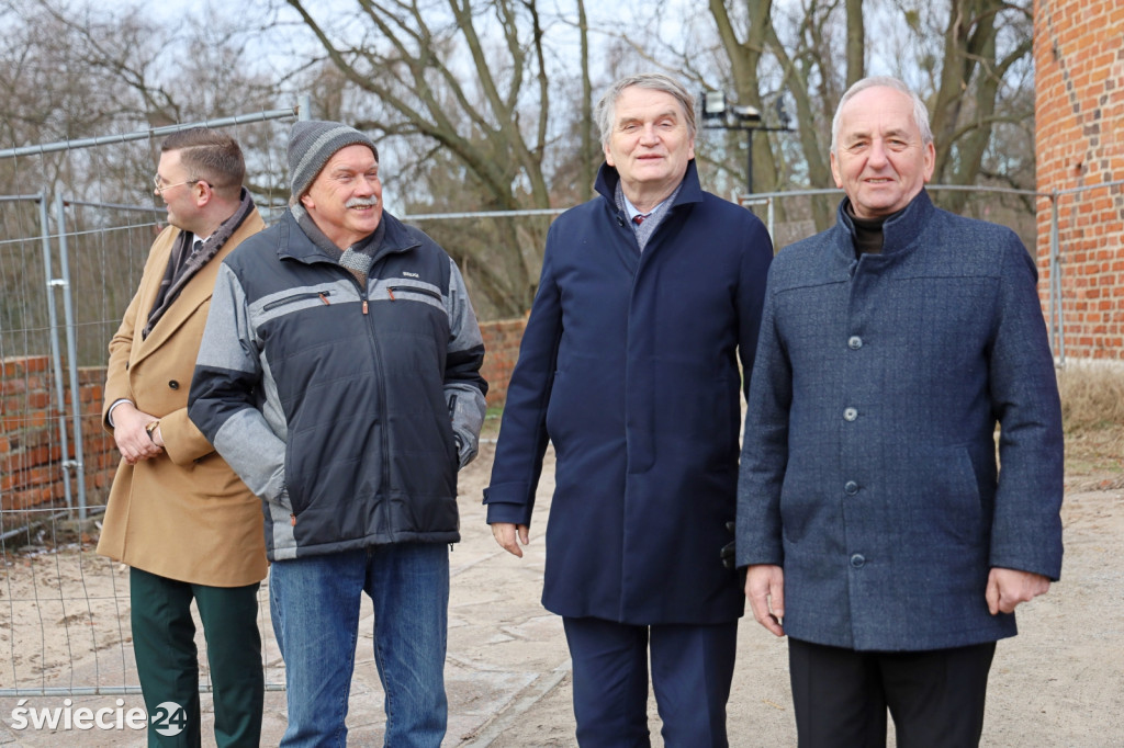 Otwarcie zamku w Świeciu po remoncie