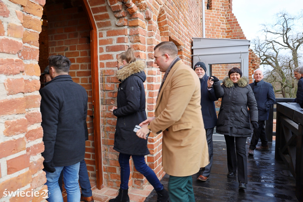 Otwarcie zamku w Świeciu po remoncie