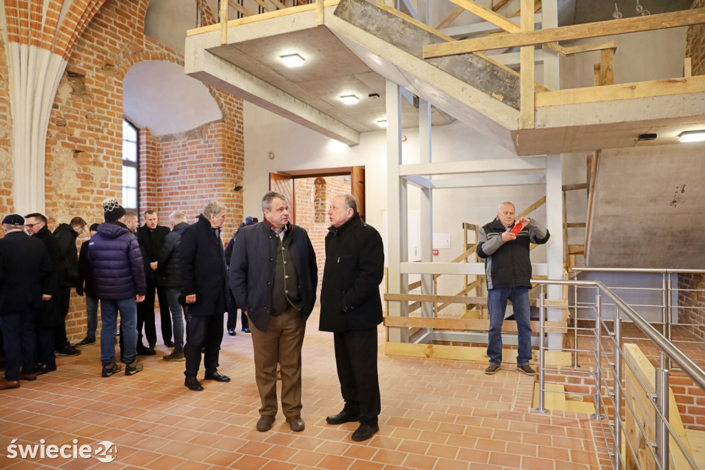 Otwarcie zamku w Świeciu po remoncie