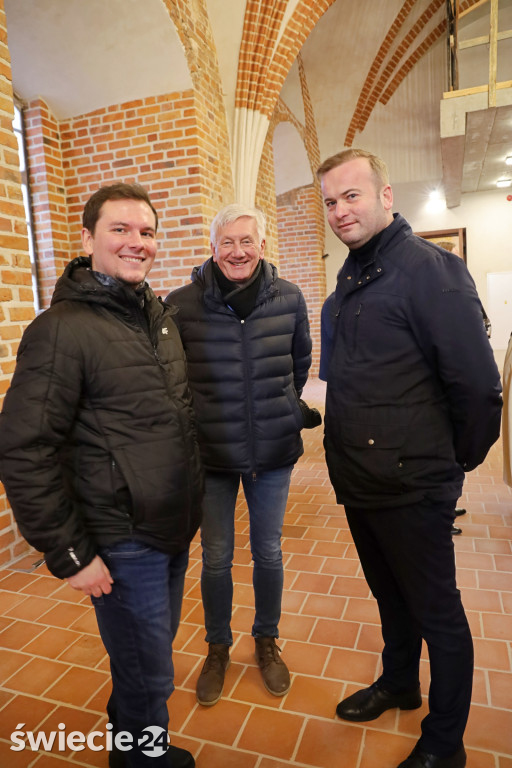 Otwarcie zamku w Świeciu po remoncie