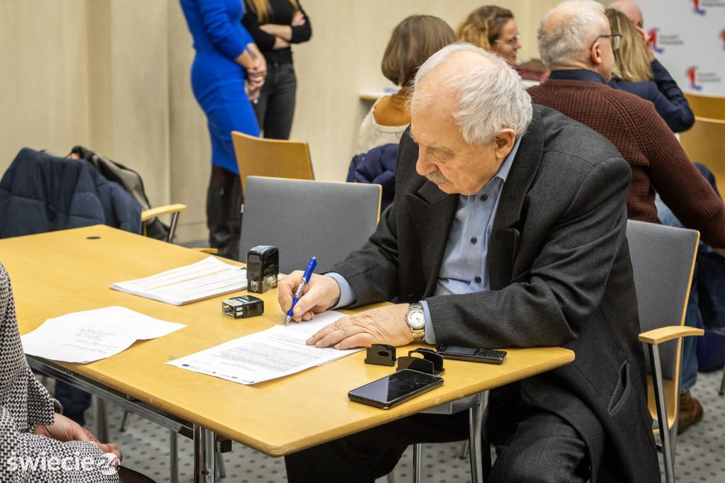 Podpisanie umów na unijne wsparcie