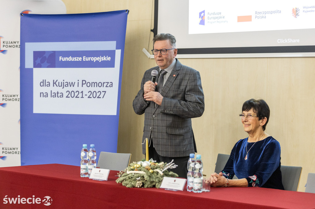 Podpisanie umów na unijne wsparcie