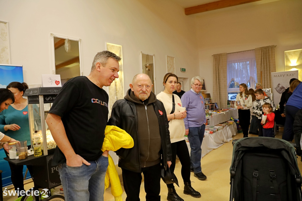Biblioteka zagrała z WOŚP w Czaplach