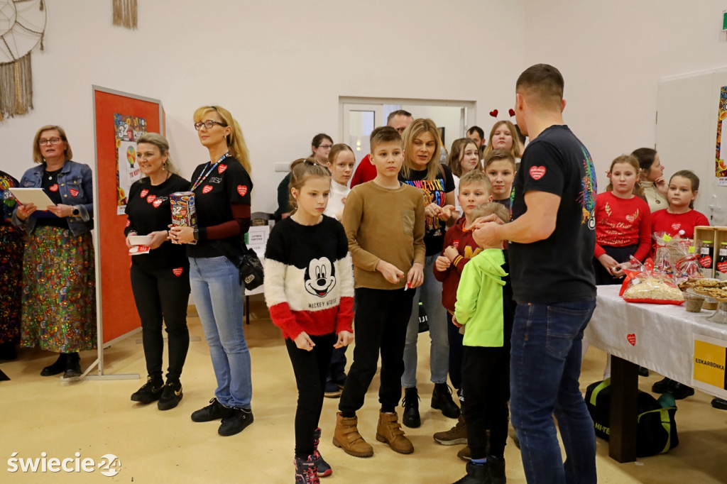 Biblioteka zagrała z WOŚP w Czaplach