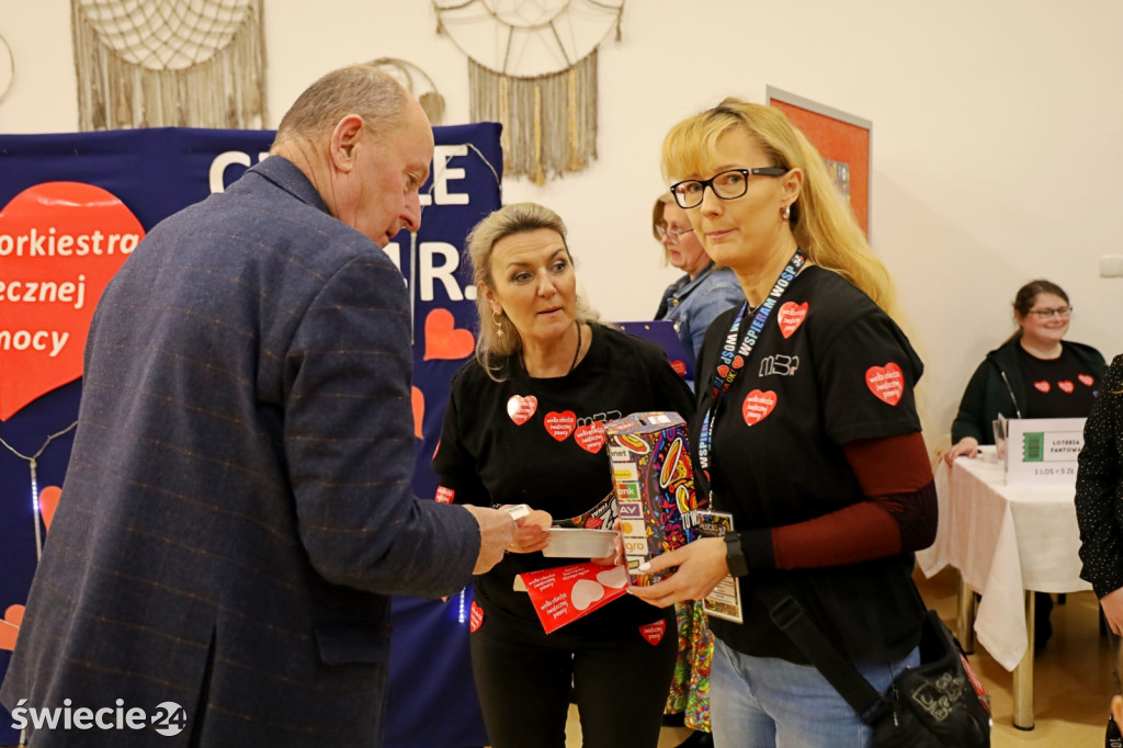 Biblioteka zagrała z WOŚP w Czaplach