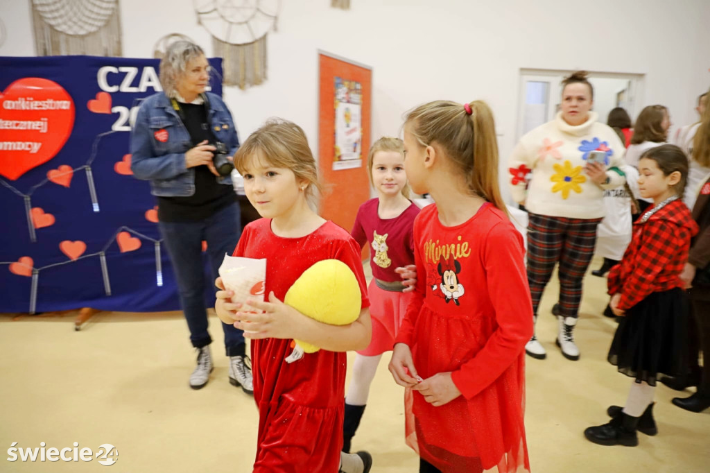 Biblioteka zagrała z WOŚP w Czaplach