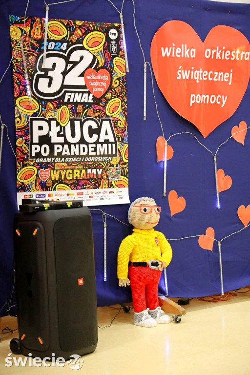 Biblioteka zagrała z WOŚP w Czaplach