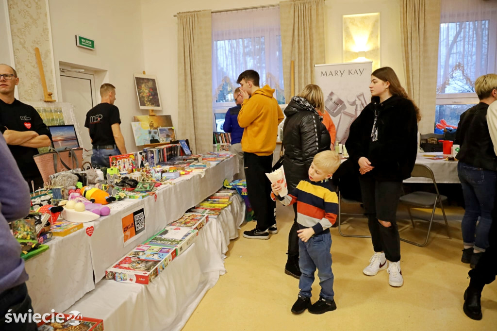 Biblioteka zagrała z WOŚP w Czaplach