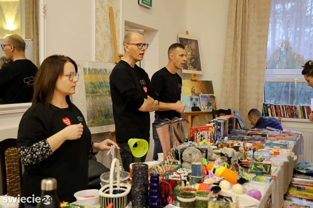 Biblioteka zagrała z WOŚP w Czaplach
