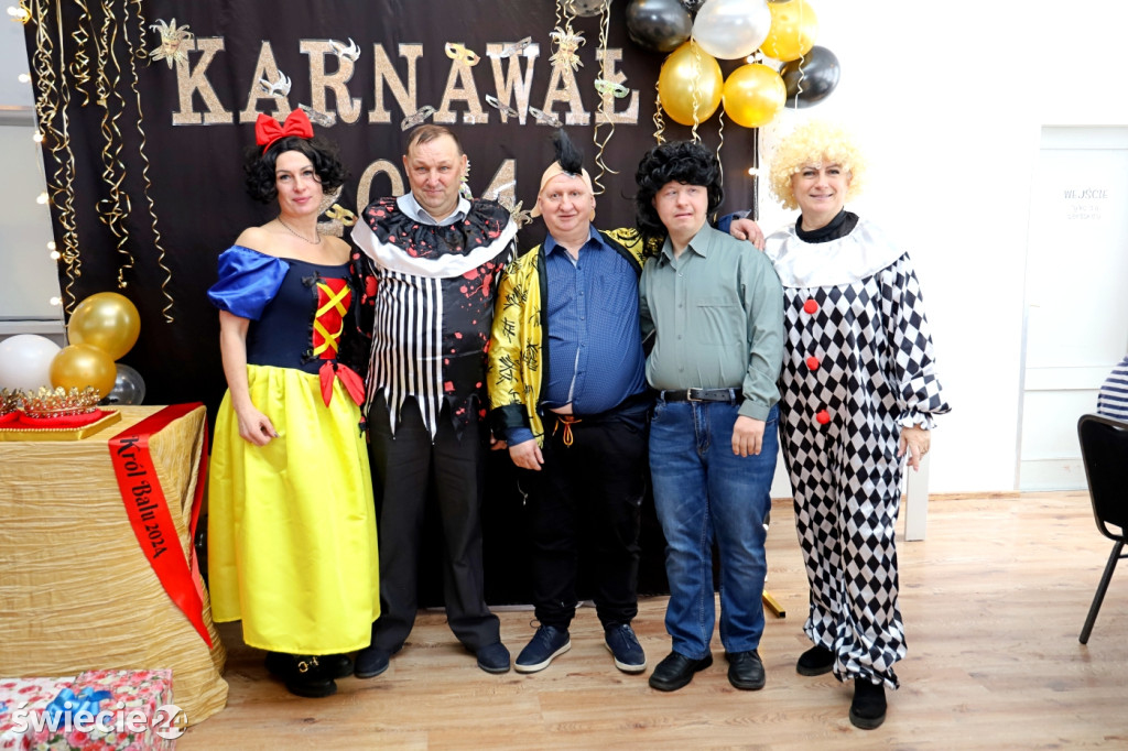 Bal karnawałowy Środowiskowego Domu Samopomocy