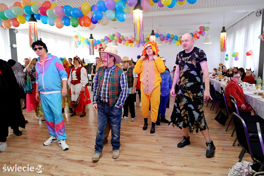 Bal karnawałowy Środowiskowego Domu Samopomocy