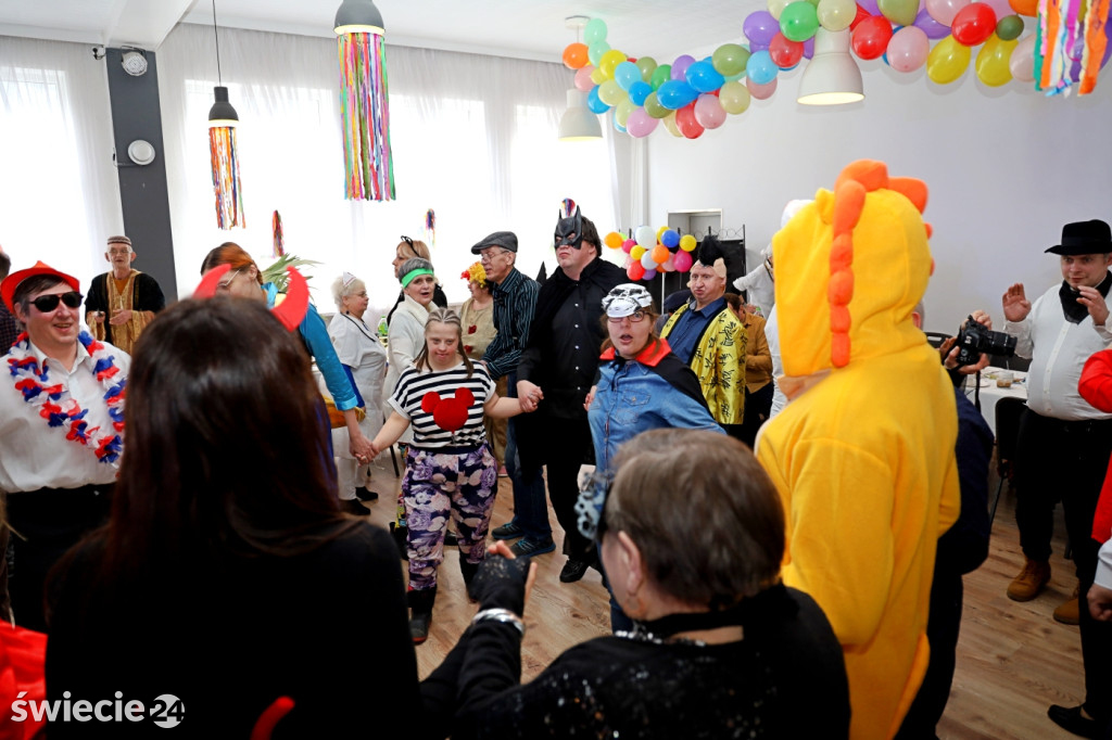 Bal karnawałowy Środowiskowego Domu Samopomocy
