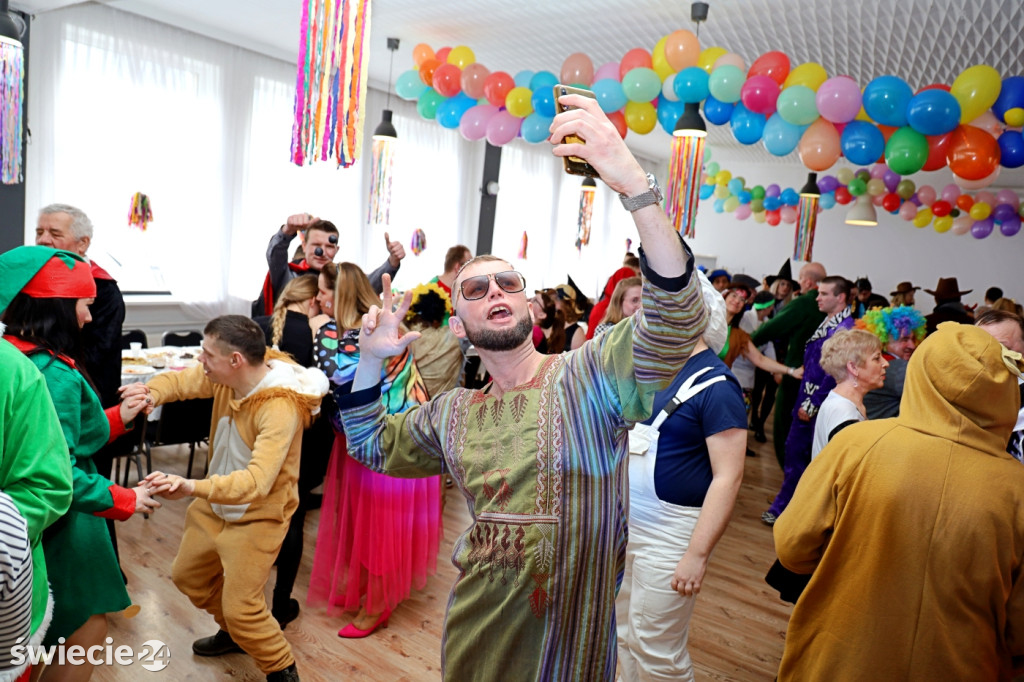 Bal karnawałowy Środowiskowego Domu Samopomocy