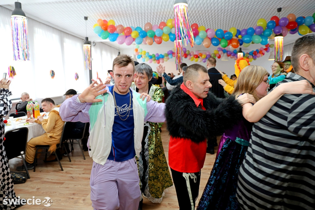 Bal karnawałowy Środowiskowego Domu Samopomocy